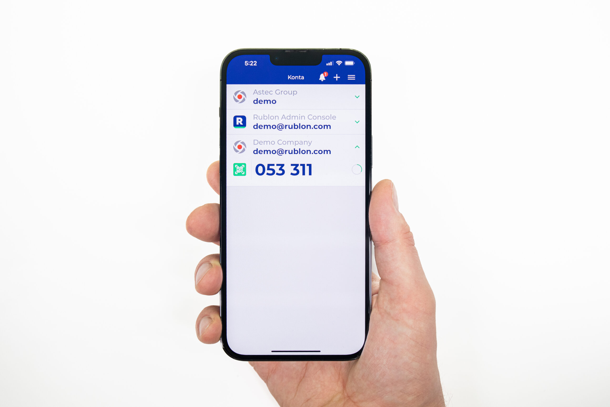 Metoda uwierzytelniania Kod dostępu w platformie Rublon MFA