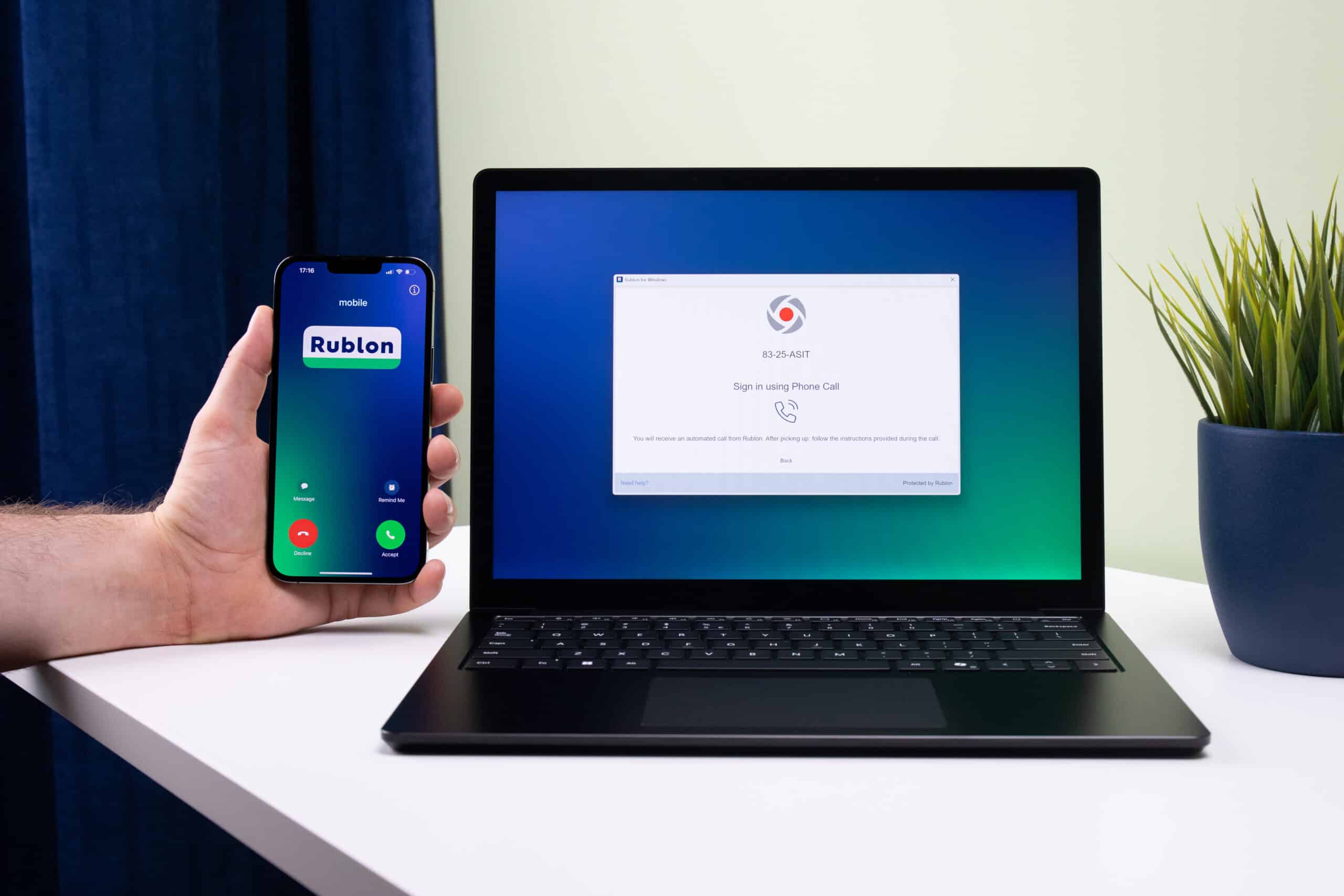 Rublon's Phone Call authentication method