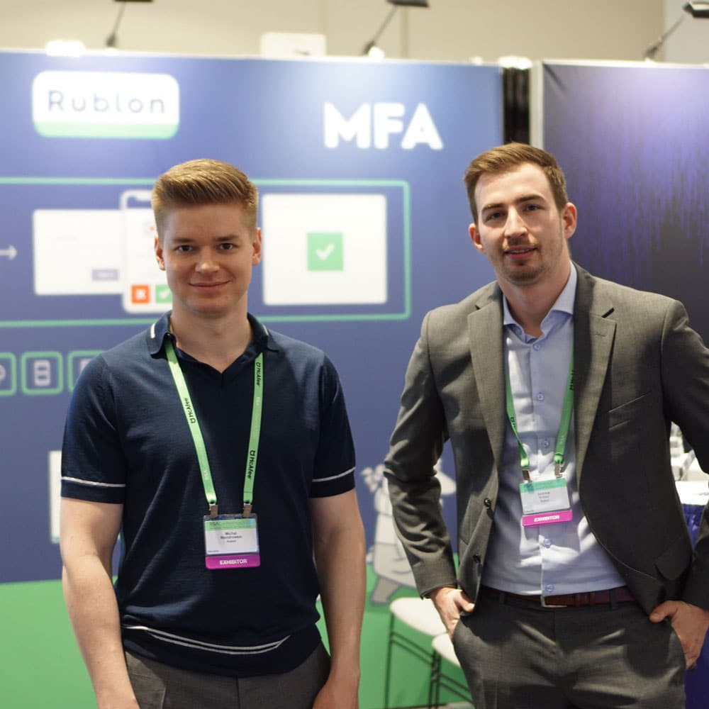 Rublon team at RSA Conference