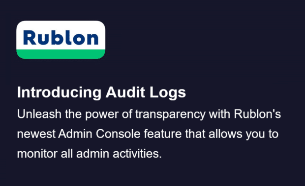 Audit Logs: Experience a New Level of Transparency