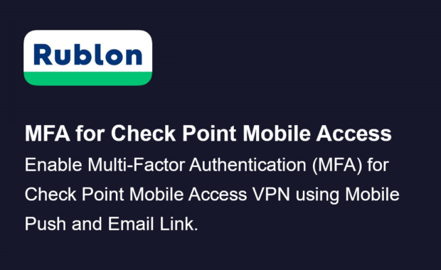 MFA for Check Point Mobile Access VPN