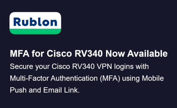 Enable MFA for Cisco RV340