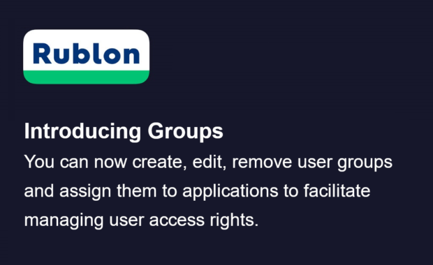 Introducing User Groups to Rublon Admin Console