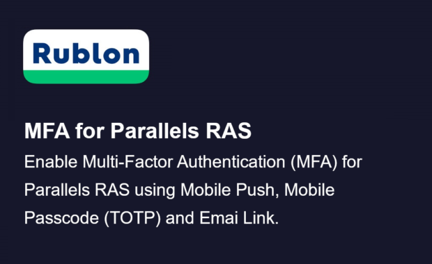 MFA for Parallels RAS