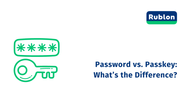 Alt: A comparison table between Passkey and Password