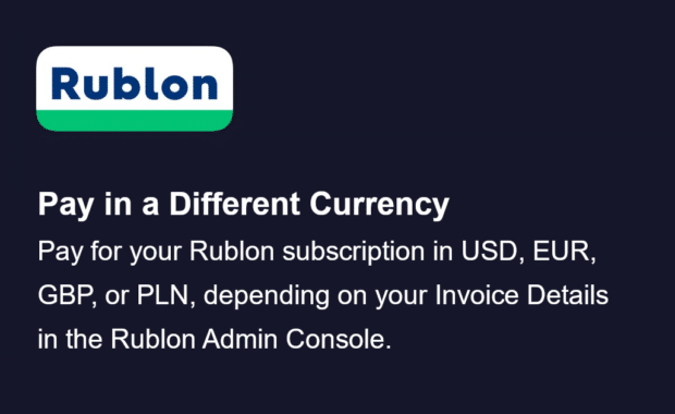 pay in different currency