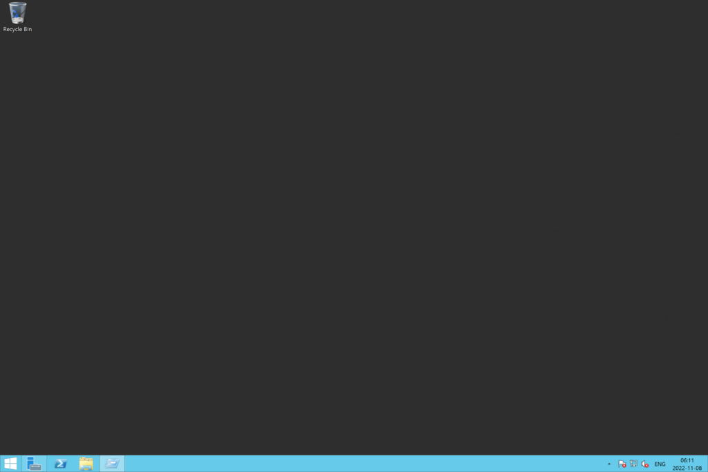 Image showing a user successfully connecting to the remote desktop and accessing Windows programs remotely