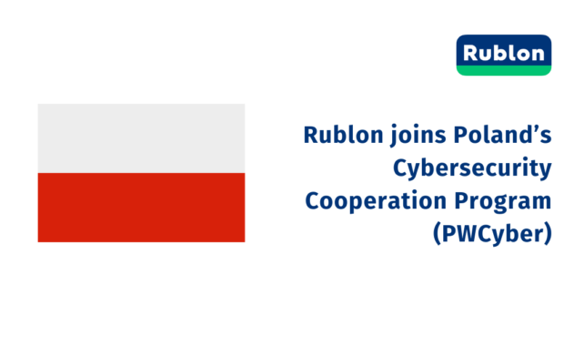 Rublon joins Poland’s Cybersecurity Cooperation Program (PWCyber)