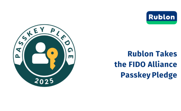 Rublon Joins the Passkey Pledge
