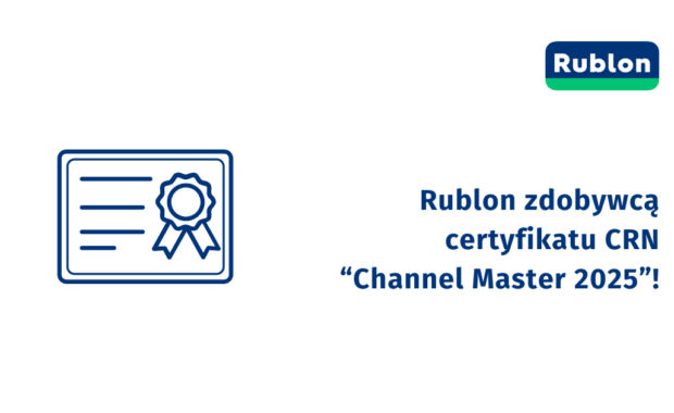 Rublon zdobywcą certyfikatu CRN “Channel Master 2025”